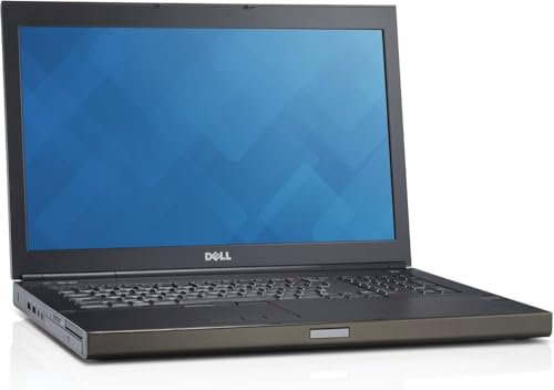 Dell M6800 PC portatile 17,3 (43,94 cm) grigio (Intel Core i7, 16 GB di RAM, 256 GB, Nvidia Quadro K4100M, Windows 8.1 pro) (ricondizionato)