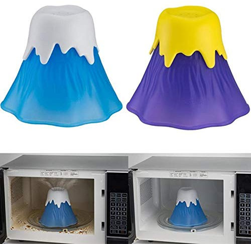 Acofuns Vulcano creativo modellazione forno a microonde strumenti di pulizia forno a microonde pulitore