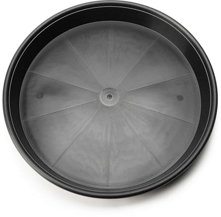 EarlyGrow 5-Pack 45cm Plant Pot Saucers, Flower Drip Trays for Horticulture, Hydroponics, Indoor/Outoor, Household and Garden Plants, Fruits and Vegetables