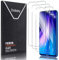 Didisky 3-Unidades Cristal Templado Protector de Pantalla para Xiaomi Redmi Note 8, Note 8 2021 (No para Redmi Note 8t / Note 8 Pro), Antihuellas, Sin Burbujas, Fácil de Limpiar, 9H Dureza