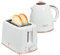 HOMCOM Kettle and Toaster Set, 1.7L 3000W Fast Boil Jug Kettle with Auto Shut Off, 2 Slice Toaster with 7 Level Browning Controls & Crumb Tray, UK Otter Thermostat, Cream