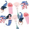 PARTY PARTY glitzernde Meerjungfrau Girlande mit schimmernden XXL Muscheln, Tasseln, Fische, Korallen, Happy Birthday Girlande Mermaid Kindergeburtstag Meerjungfrau Geburtstag Deko Mädchen