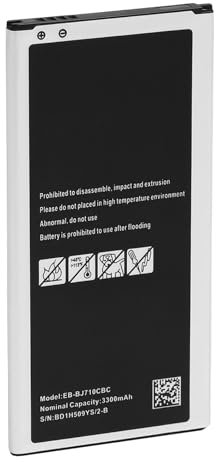SHAWOROCE Batteria EB-BJ710CBC compatibile con Samsung Telefono Galaxy J7 2016 2017 On8 SM-J710 SM-J727 Perx Sky Pro SM-J7108 SM-J7109 Mobile Smartphone agli ioni di litio 3300 mAh 3.85V batterie
