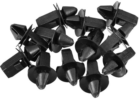 VekAuto 12 Stück Automotive Clips kompatibel für Ram 5500 2013-2018, strapazierfähiges schwarzes Kunststoffmaterial