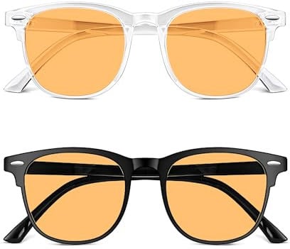 Occhiali Luce Blu Donna e Uomo Gaming | Occhiali Luce Blu Uomo | Occhiali Per Computer | Occhiali Anti Luce Blu Donna | Blue Light Glasses | Occhiali Anti Luce Blu Uomo | Occhiali Filtro Luce Blu