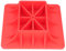 Basis für Hochleistungs-Wagenheber, Nylon-Wagenheber, Off-Road-Basis für Sand, Schlamm, Gras, weichen Boden (rot)