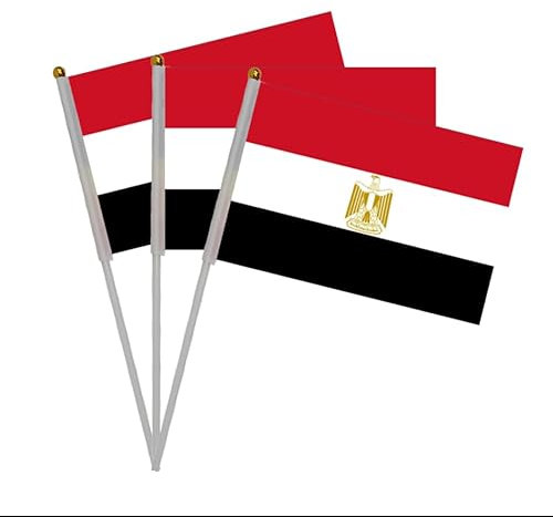 20 pezzi bandiere a manovella Egitto, mini bandiera portatile Egitto, bandiera Egitto, piccola bandiera Egitto, mini bandiera Egitto, bandiera Egitto, piccola bandiera Egitto.