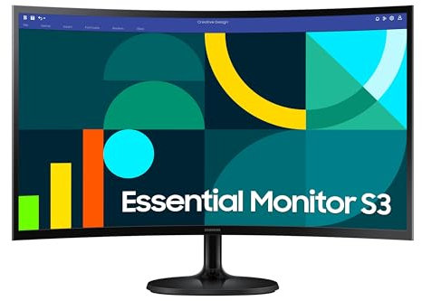 Samsung Monitor S30GD (S24D302), Flat, 24'', 1920x1080 (Full HD), IPS, 100Hz, 5ms (GtG), D-Sub, HDMI, Eye Saver Mode, Flicker Free