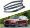 HARLSO Auto-Komfort-Windabweiser für Audi Q7 2015 2016 2017 2018 2019, einfache Montage des Regenabweisers Klebeabweiser Autozubehör