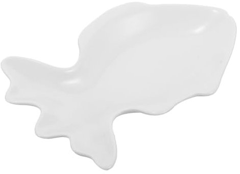 OFFSCH Fischform Teller Aus Keramik Für Vorspeisen Und Snacks Kleine Schalen Zum Dippen Für Desserts Praktisch Und Einfach Zu Reinigen