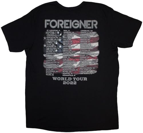 Foreigner Juke Box Heroes Eagle T Shirt