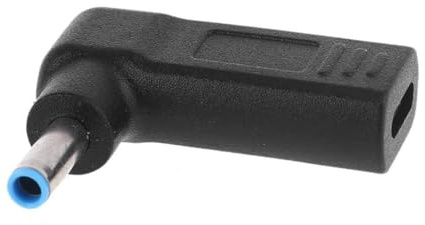 Diogeynu Per Adattatore di Alimentazione Tipo-C Femmina A 4.5x3.0mm Maschio Connettore Del Computer Portatile Misura Per Elitebook