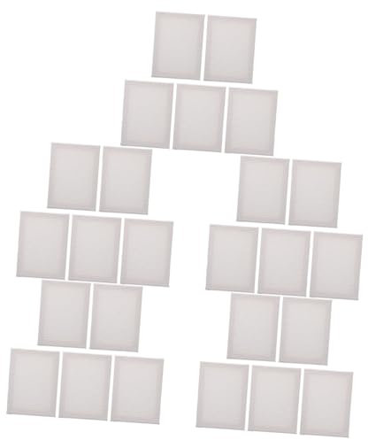 DIYEAH 5 Sätze Rahmen Für Ölgemälde Für Ölmalerei Kleine Leinwände Zum Malen 6x8 Groß Leere Malerei - Leer Wasser Stoff Stretch- 8x6 Weiß Segeltuch 5 Stück * 5