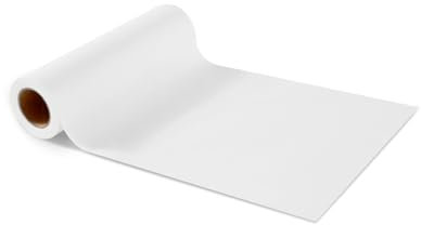 VEVOR Drap d'Examen 25 Rouleaux Papier pour Appui-tête 21,6 cm x 38,1 m, Papier d'Examen Médical à Surface Crêpée et Jetable, pour Spas, Cabinets Médicaux, Chiropraticiens, Tables de Massage, Blanc