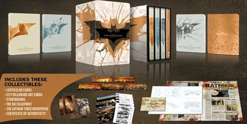 THE DARK KNIGHT TRILOGY Steelbook Collection (4K UHD + Blu-ray)