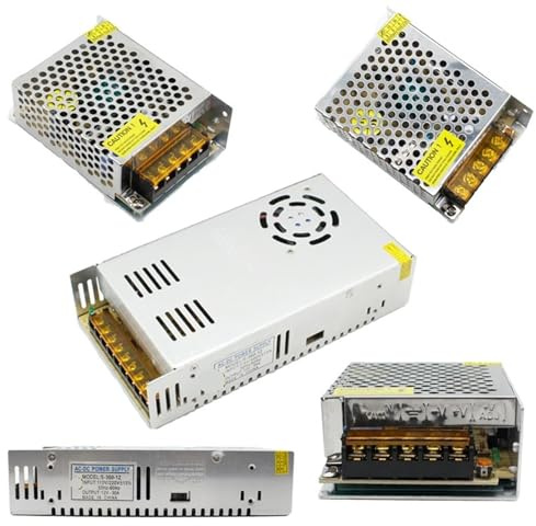 Adaptateur secteur 110-220 V CA vers 5 V, 12 V, 24 V CC, 1 A, 2 A, 3 A, 5 A, 10 A, 15 A, 20 A, 30 A, 50 A (à découpage) for ruban LED (1 pièce)(24V,30A)