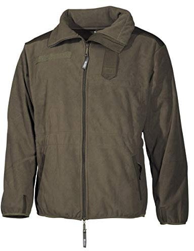 MFH Herren Fleece Jacke Alpin Wasser & Winddicht Atmungsaktiv, oliv, XXXL