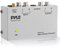 Pyle Ultra kompakter Phono-Plattenspieler-Vorverstärker, Schwarz
