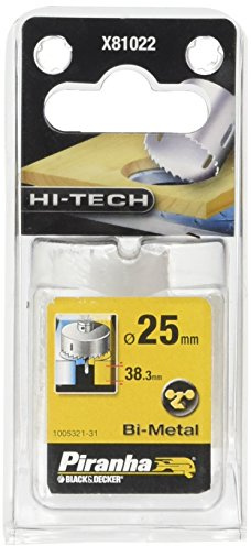 Piranha Hi-Tech Bi-Metal Holesaw, 25 mm Diameter