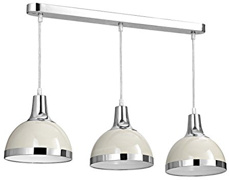 Premier Housewares E27 Edison Screw 40 W 3 Ceiling Light Shade Ceiling Lights Clay Pendant Lighting Ceiling Pendant H110xW68xD18
