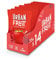 Urban Fruit Dried Strawberry Packs - Gently Baked Fruit - Healthy - Vegan - 14 x 35 g