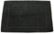 Lanudo Luxus Badematte Pure Line Bordüre 100% Frottier Baumwolle 60 x 90 cm, Farbe Dunkel Grau