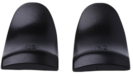 SHOTAY Trigger Extender für Ps4-Controller, 1 Paar/Set L2 R2 Trigger Extended Buttons Kit für Controller Schwarz