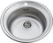 Rundspüle Edelstahlspüle Campingspüle Durchmesser 50cm Edelstahlspüle Einbauspüle Aufbauspüle Spülbecken Spüle Küchenspüle K50