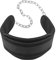 Ultrasport Dip-Gürtel, Dip-Gürtel für Sport, Dips, Krafttraining, mit Stahlkette und Karabiner, für Dips & Klimmzügen, atmungsaktiv & breit, einfacher Schnellverschluss, Schwarz-Silberfarben
