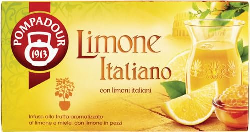 Pompadour Infuso Al Limone Italiano 20 Filtri, 50g