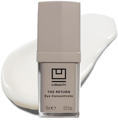 U Beauty The RETURN Eye Concentrate - Anti-Aging Eye Cream with Peptides and Antioxidants for Brighter and Tighter Under Eyes, Reduce Fine Lines, Puffiness & Dark Circles - 0.5 fl oz