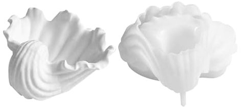 Blumentopf-Form, Muschelform, Gipsform, Aufbewahrungsbehälter, , Sukkulenten, Pflanzgefäß, Zement, Kunst, Handwerk, Schmuck, Schmuckhalter, Kerzen, Tasse