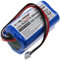 Batterie d'alimentation compatible avec Marshall type C196A1, 7,4 V, Li-Ion