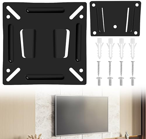 14-27 Inch Monitor Bracket,Universal TV Monitor Wall Mount, Universal Tv Wall Bracket,Tv Wall Mount Bracke t,30lbs With Max