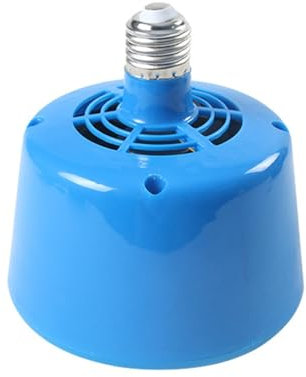 FGUUTYM 100 300 W Lampada riscaldante per pollaio, per animali domestici, per animali domestici, pollo, bestiame, lampada di riscaldamento blu E27 per cani (blu, taglia unica)
