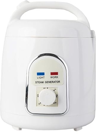 ＡＷＨＡＯ Sauna Steamer Kompaktes Gerät Tragbar 1.5L Pp Material mit Timer Und Sicherheitsschutz für Wellness Sauna Zuhause Fußbad Familienentspa