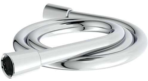Ideal Standard Alero Brauseschlauch, 1250 mm – Chrom | Duschschlauch mit Anti-Verdrehfunktion, universeller G-1/2-Anschluss, modernes Design, leicht zu reinigen, BE192AA