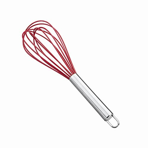 LACOR - 61621 - Batidor Varilla Silicona 20 cms - Rojo