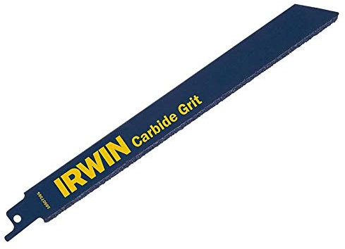 Irwin 800RG Hartmetall-Säbelsägeblatt 200 mm, 2 Stück für abrasives Material, Gusseisen, Fiberglas, 10507365