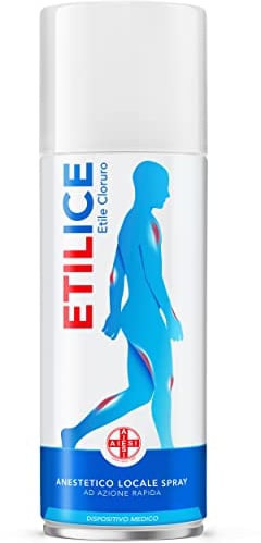 AIESI® Cloruro de etilo aerosol 175 ml ETILICE # Hielo Spray de anestesia instantáneo # Original Dr.Henning # Made in Germany