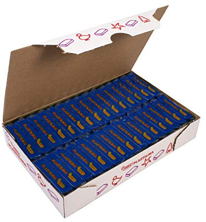 Jovi – Knete-Box, 30 Tabletten 50 g, dunkelblau (7013)