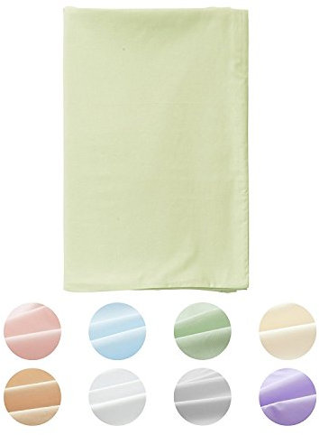 EMOOR Bezug aus 100% Baumwolle, Für Traditionelle Japanische Boden-Futon-Matratze, 105 x 215 cm, Grün, Hergestellt in Japan