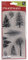 Inkadinkado Incardinate Christmas Woodland Wonderland Stempel-Set für Karten und Scrapbooking, 10,2 cm L x 20,3 cm H, 8 Stück
