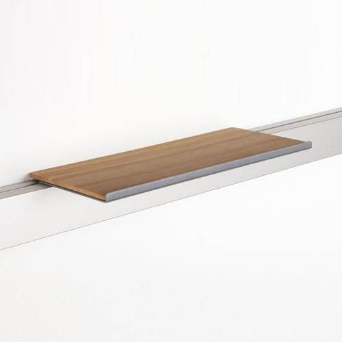 SOTECH Linero MosaiQ Deko Einleger 'S' 235x106,5x4 mm Eiche | für Linero Mosaiq Ablage grau