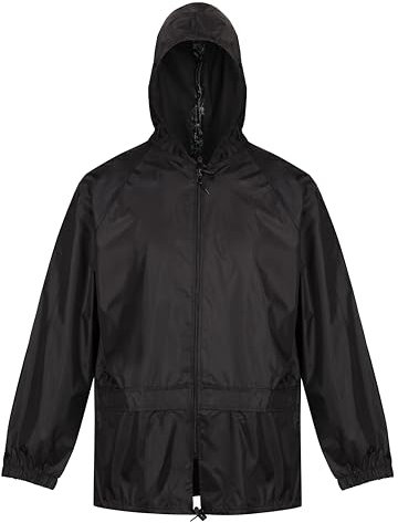 Regatta Ciré Homme Imperméable et Coupe-Vent avec capuche Pro Stormbreak Jackets Waterproof Shell Homme Black FR: S (Taille Fabricant: S)