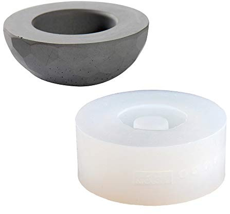 NICOLE Silikonform für Beton, Kerzenständer, Zement, Kerzenhalter, Heimdekoration, Werkzeug