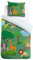 ESPiCO Bettwäsche Sleep and Dream Zoo Tiere Safari Elefant Giraffe Tiger Löwe Zebra AFFE Renforcé, Größe:135 cm x 200 cm