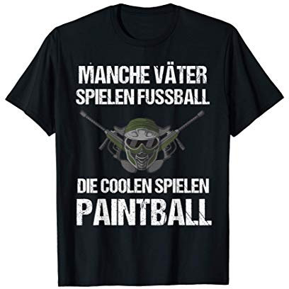 Lustig Paintball Geschenk für Paintballspieler Paintballer T-Shirt