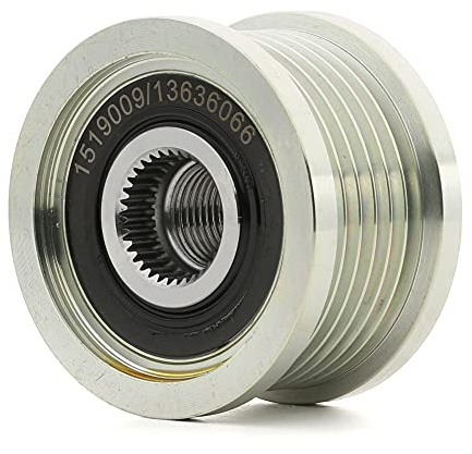 RIDEX Generatorfreilauf Riemenscheibe Lichtmaschine 13500329 12317789981 95519893 Kompatibel mit BMW 3 Touring E91 3 Limousine E90 3 Limousine E46 5 Limousine E60 5 Touring E61
