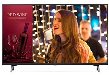 LG 43Ur640S Digital Signage Flat Panel 109.2 Cm (43) Wi-Fi 4K, W128270697 (Panel 109.2 Cm (43) Wi-Fi 4K Ultra HD Black Built-In Processor Web Os)